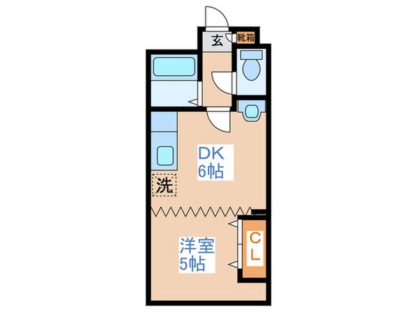 フェアリ－テ－ルの物件間取画像